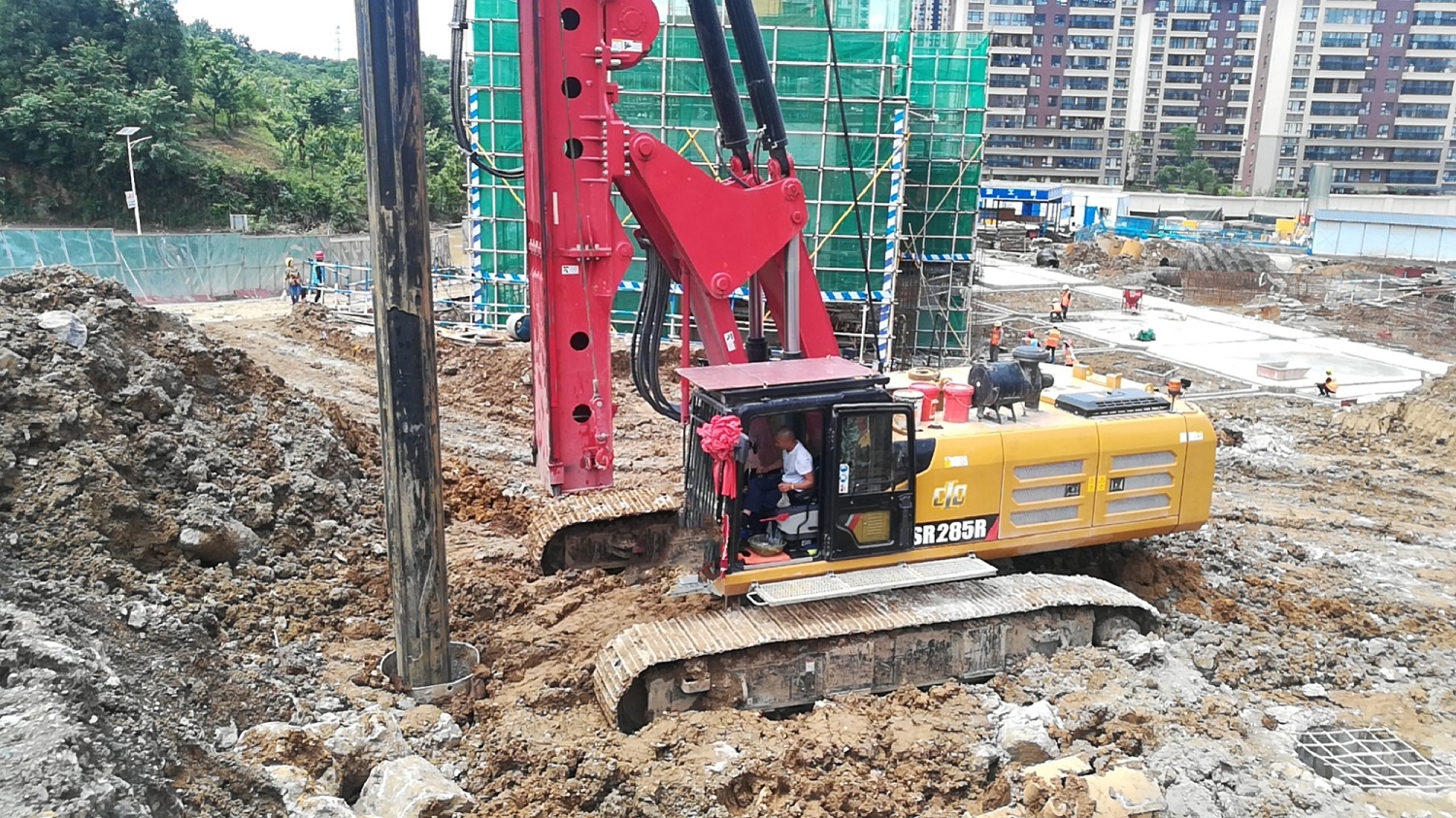 保利·溪湖B區(qū)樁基工程